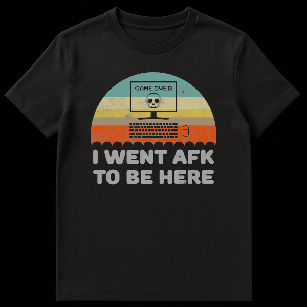Gamer AFK Humor Internet Gaming Unisex T-Shirt – Tshirt GG